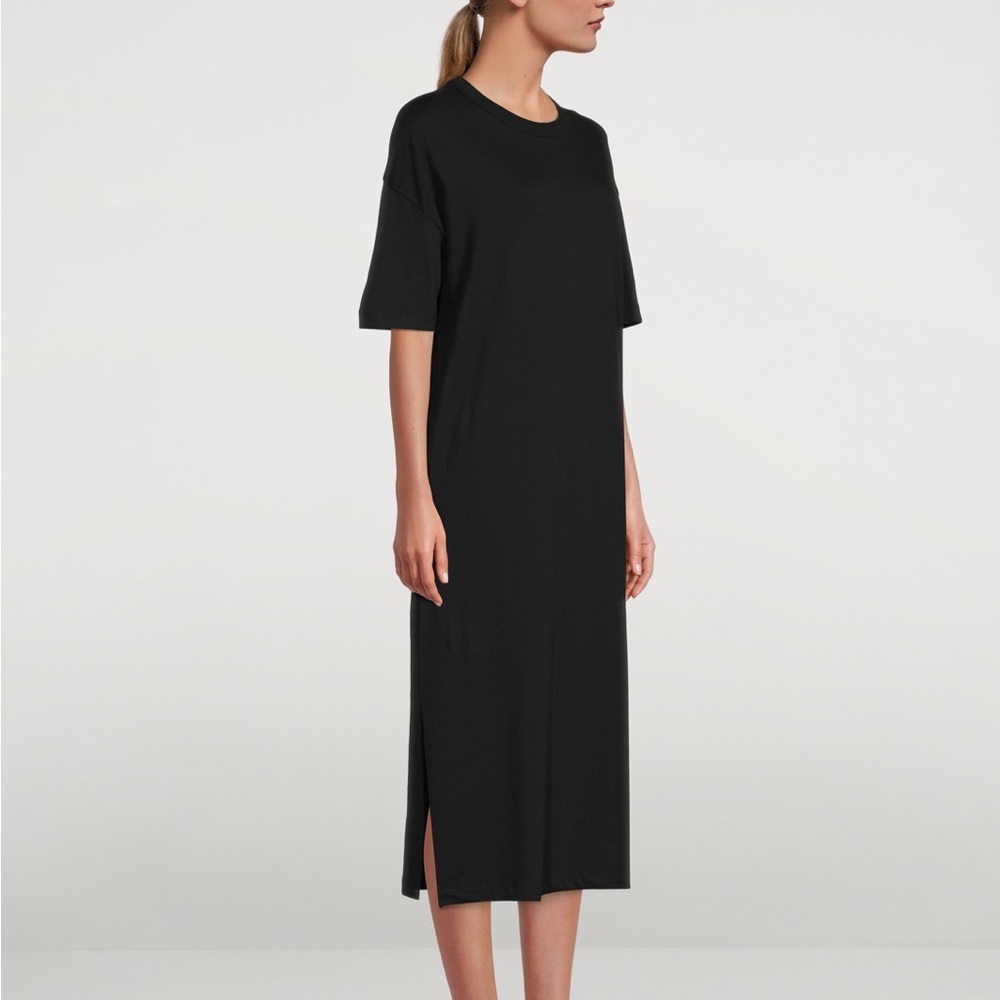 Kotn Slit T-Shirt Dress